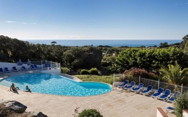 Capra Scorsa - Appt Vue Et Piscine Partagee * Belgodere (Corsica)